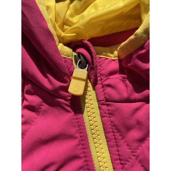 The NORTH FACE Infant Puffer Quilted Snowsuit Baby Coat Girl 6-12 Months Pink - Picture 6 of 14